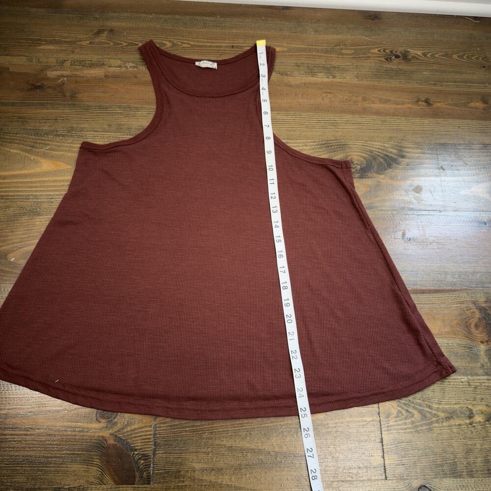 Free People Intimately Womens Size Small Racerback Tank Top Ribbed Flowy - Picture 5 of 5